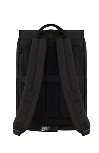 New Balance Black Legacy Icon Flap Backpack