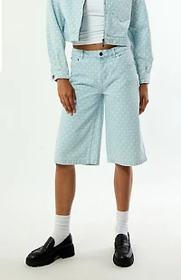 PLAY Palm ANGELS Tree Print Baggy Jorts