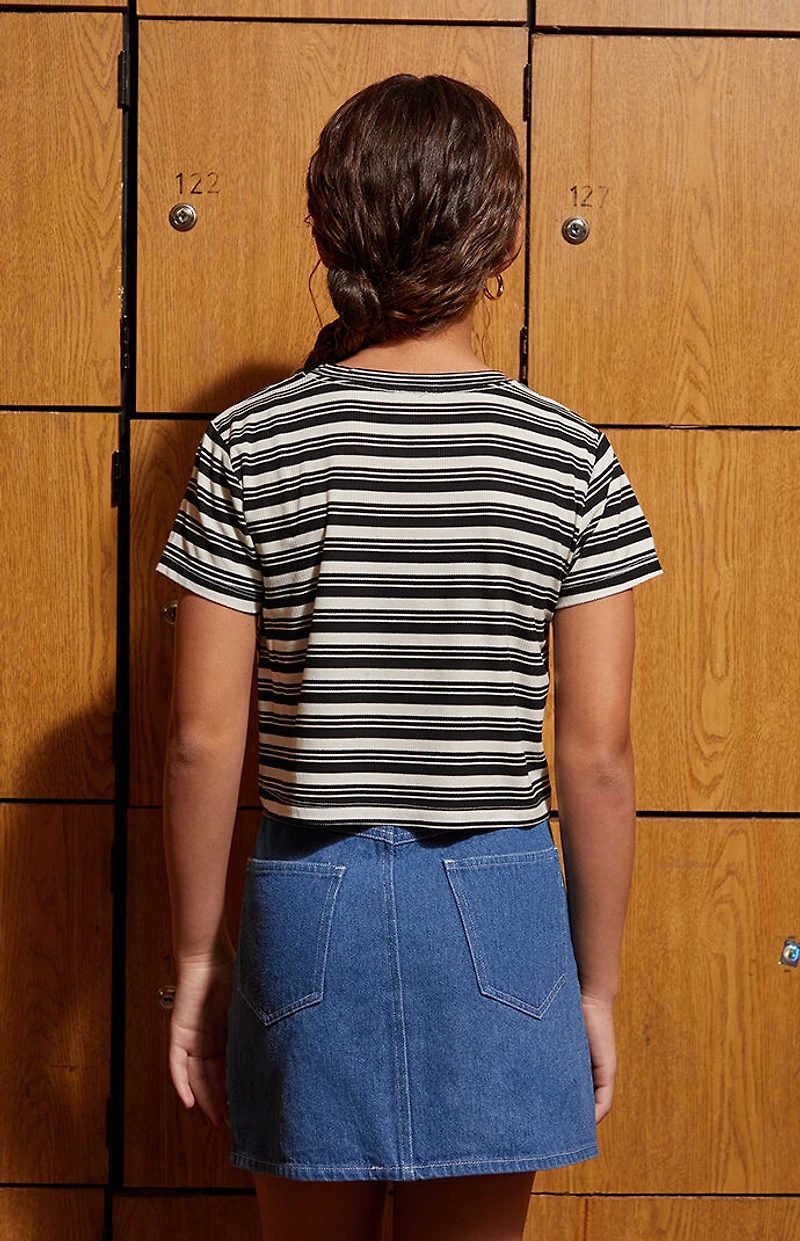 Pacsun Kids Star Denim Mini Skirt