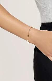 Ana Luisa Hannah Flower Bracelet