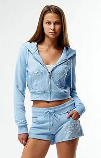 True Religion Low Rise Joey Terry Sweat Shorts