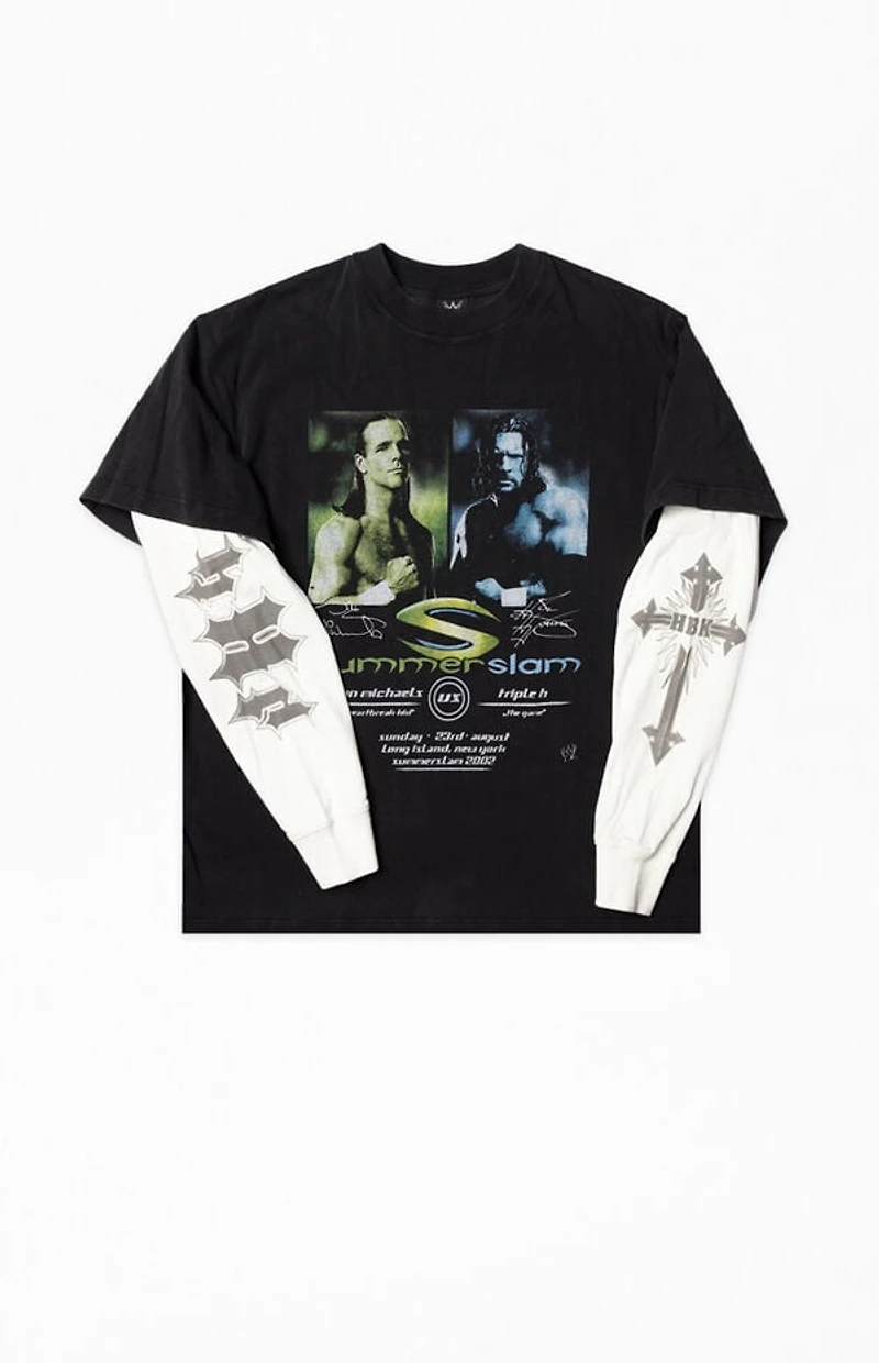 WWE Shawn Michaels Triple H 2fer Long Sleeve T-Shirt