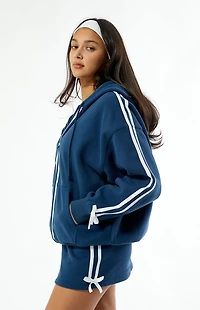 Pacsun Bow Full Zip Hoodie