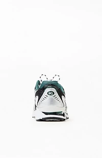 ASICS White & Green Gel Nimbus 10.1 Shoes