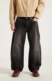 Pacsun Mason Baggy Barrel Jeans Dart Black