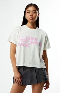 LONELY GHOST White Ways To Say I Love You T-Shirt