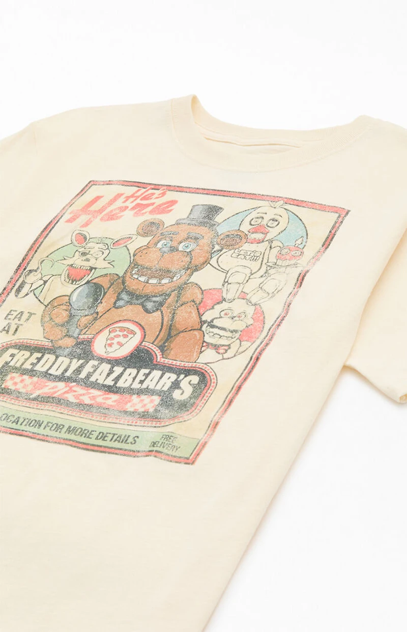 Kids Five Nights At Freddy's Vintage Logo T-Shirt