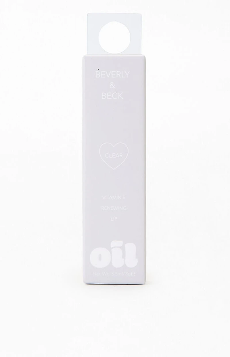 Beverly & Beck Clear Lip Oil