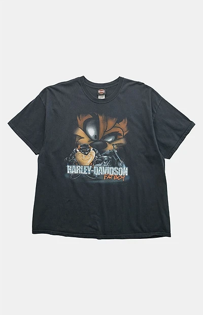 PS VINTAGE 2000s Harley Davidson Taz Graphic T-Shirt