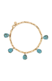 Ettika 3 Pack Turquoise Nugget Bracelets