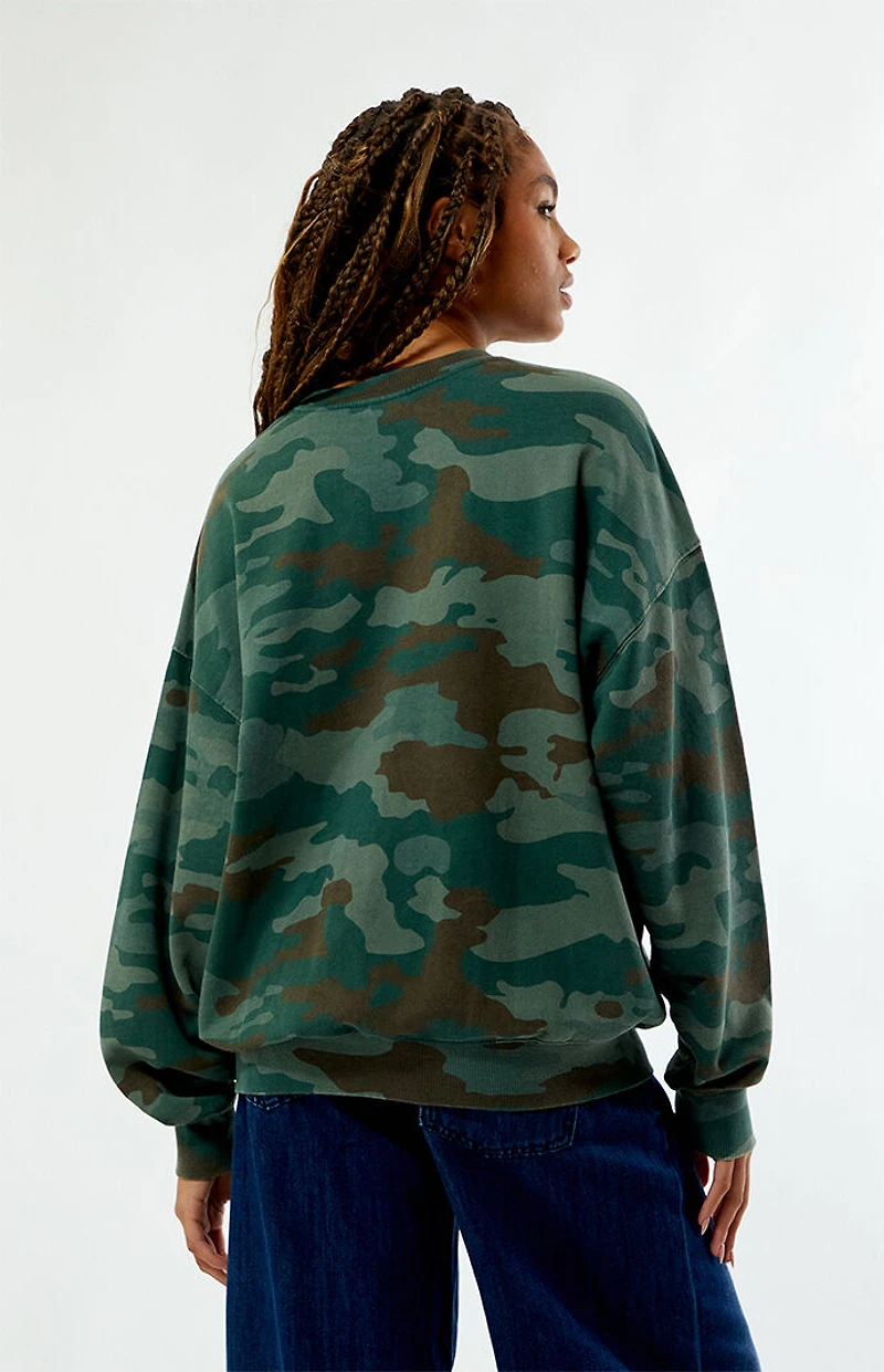 BUSCH LIGHT Camo Crew Neck Sweatshirt