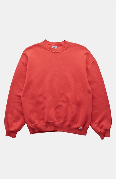 PS VINTAGE Red '90s Russell Crew Neck Sweatshirt