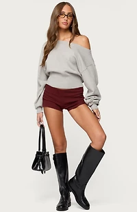 Edikted Ravenna Off Shoulder Sweater