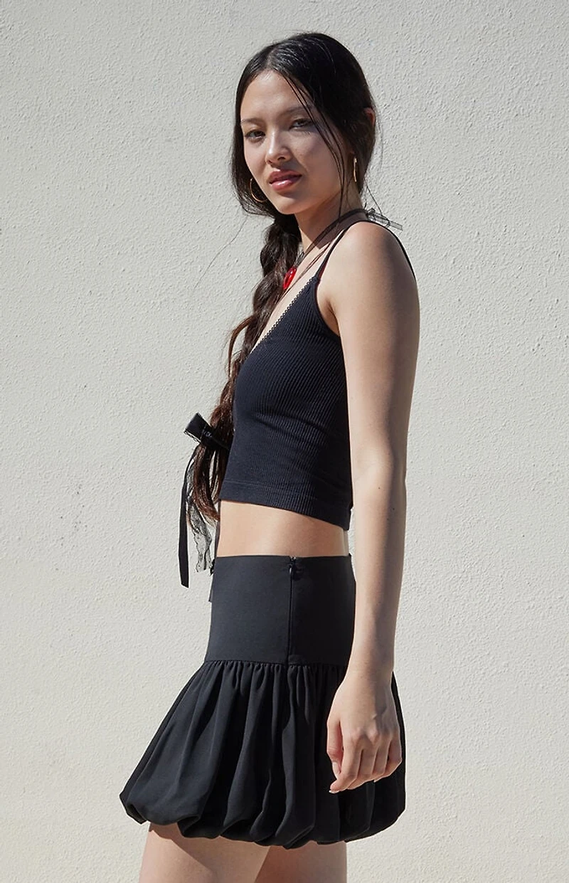 Beverly and Beck Bubble Mini Skirt