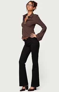 Edikted Metiza Flared Pants