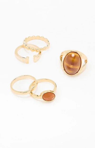 Pacsun 5 Pack Milo Rings