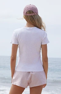 John Galt Melange Loreen Short Sleeve Top