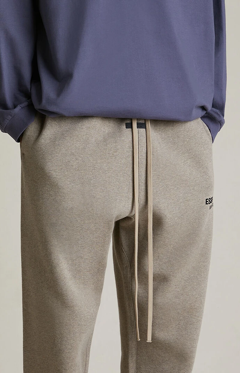 Fear of God ESSENTIALS Heather Grey Fleece Sweatpants