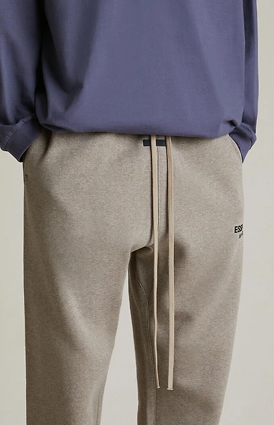 Fear of God ESSENTIALS Heather Grey Fleece Sweatpants