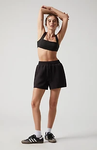 PAC 1980 WHISPER Black Bandage Sports Bra