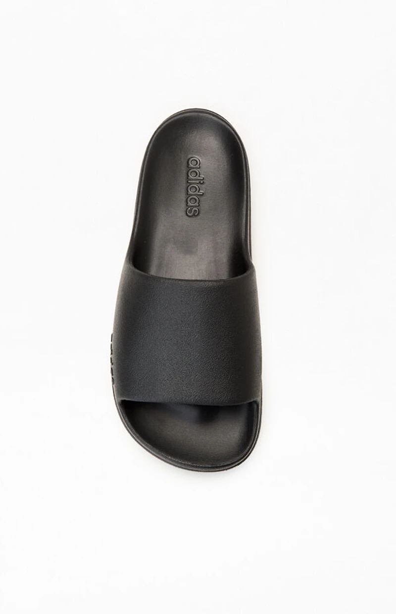adidas Kids Black Adilette Lumia Slides