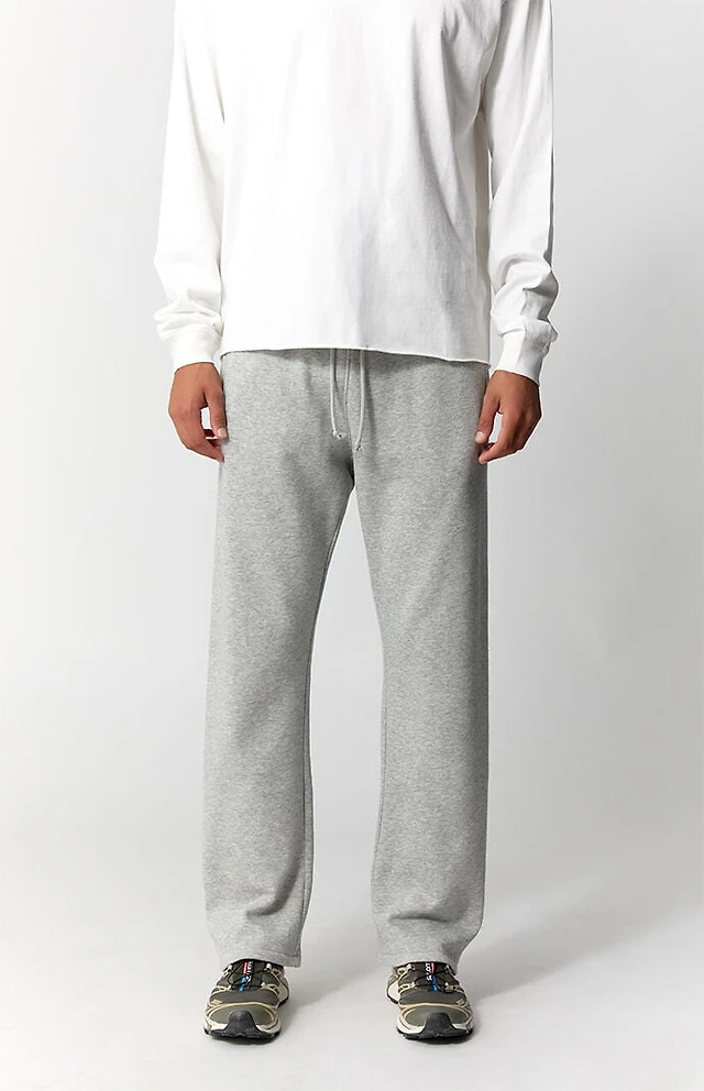 Pacsun Gray Johnny Fleece Straight Sweatpants