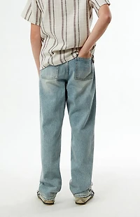 Pacsun Kids Straight Leg Jeans Light Blue Tint