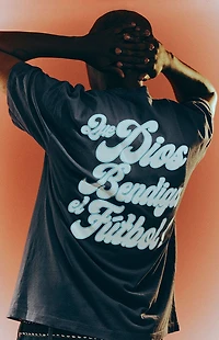 Bueno Bendiga Futbol Blue T-Shirt