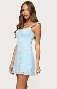 Edikted Stephanie Lace Mini Dress
