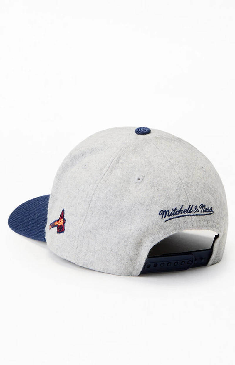 Mitchell & Ness MLB Atlanta Braves Tail Sweep Pro Snapback Hat