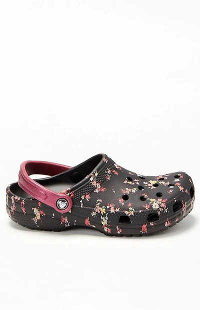 Crocs Ditsy Floral Classic Clogs
