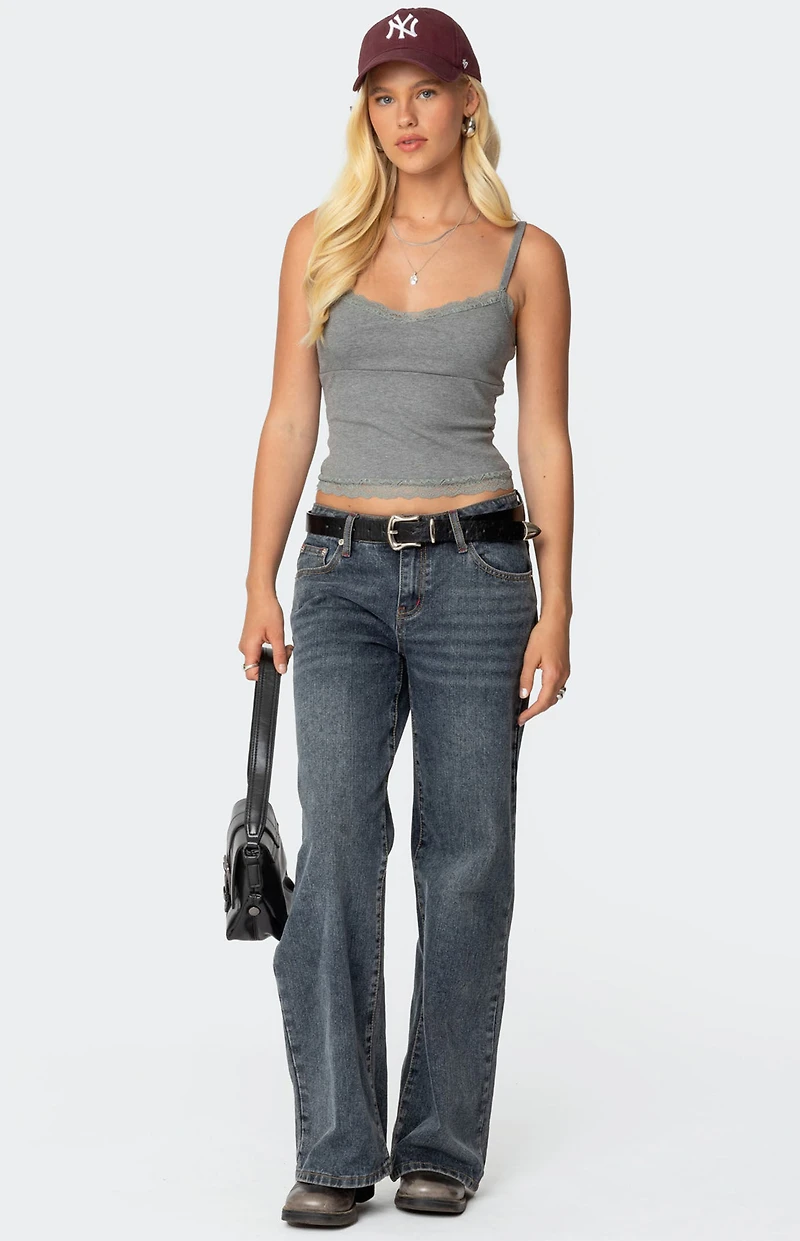 Edikted Mireille Lacey Tank Top