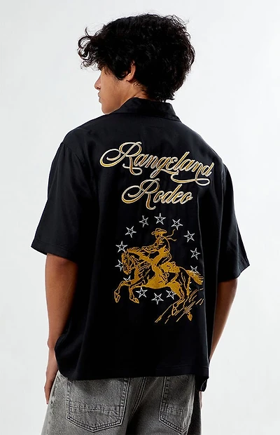 Pacsun Rangeland Rodeo Oversized Resort Camp Shirt