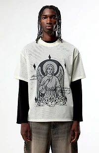 Pacsun Angel Mesh Jersey