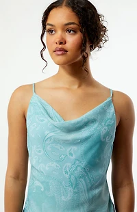 Your Favorite River Chiffon Cowl Neck Top