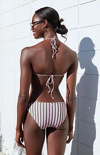 Roxy Stripe Out Triangle Bikini Top