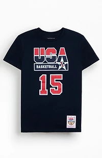 Mitchell & Ness USA Basketball Magic Johnson T-Shirt