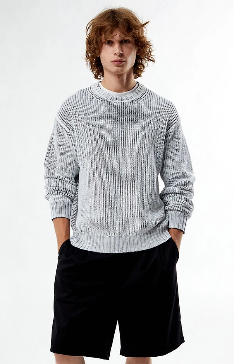 FIELD OF STUDY by Pacsun Sprayed Crew Neck Sweater