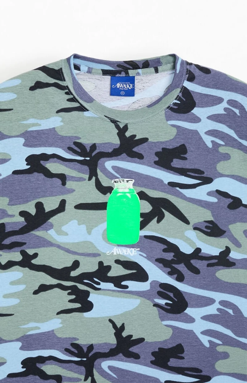 Awake NY Camo Quarter Water T-Shirt