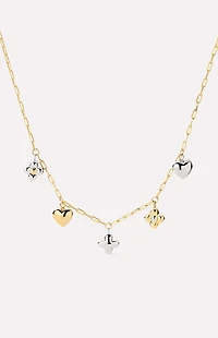 Ana Luisa Azura Charm Necklace