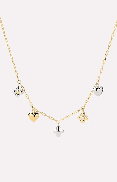 Ana Luisa Azura Charm Necklace