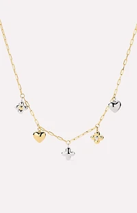 Ana Luisa Azura Charm Necklace