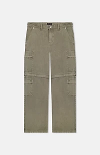 WeSC America Inc Flint Grey Baggy Zip Off Cargo Pants