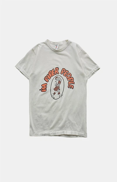PS VINTAGE 80s I'm Piper People Graphic T-Shirt