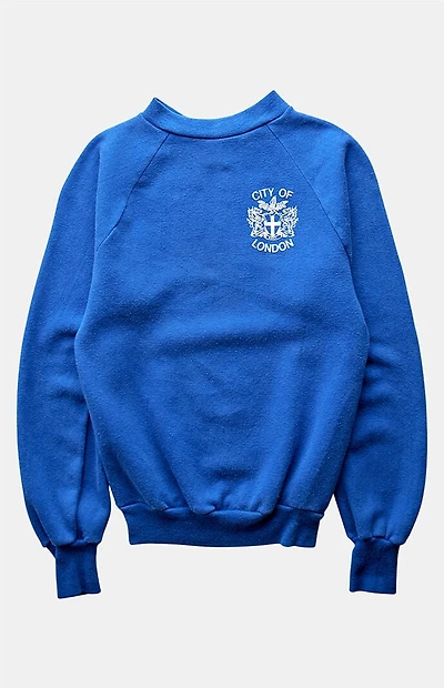 PS VINTAGE 80s City of London Crew Neck Sweatshirt