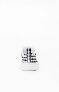 Converse Kids Chuck Taylor Gingham All Star Lift Platform Low Top Shoes