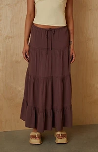 Your Favorite Tiered Maxi Skirt