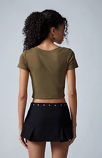 Third Charm Metallic Star Grommet Baby T-Shirt