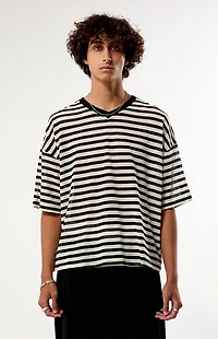 Pacsun Striped Mesh Football Jersey