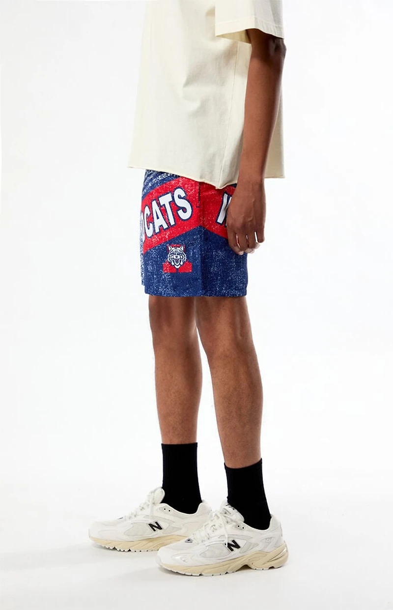 Mitchell & Ness University Of Arizona Wildcats Woven Shorts